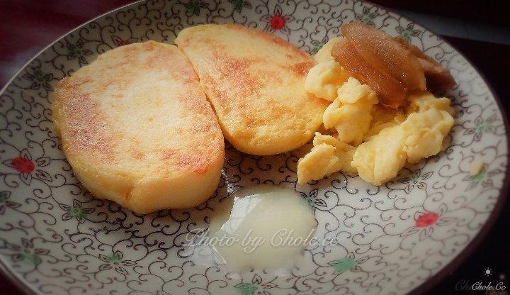 鸡蛋煎馒头片