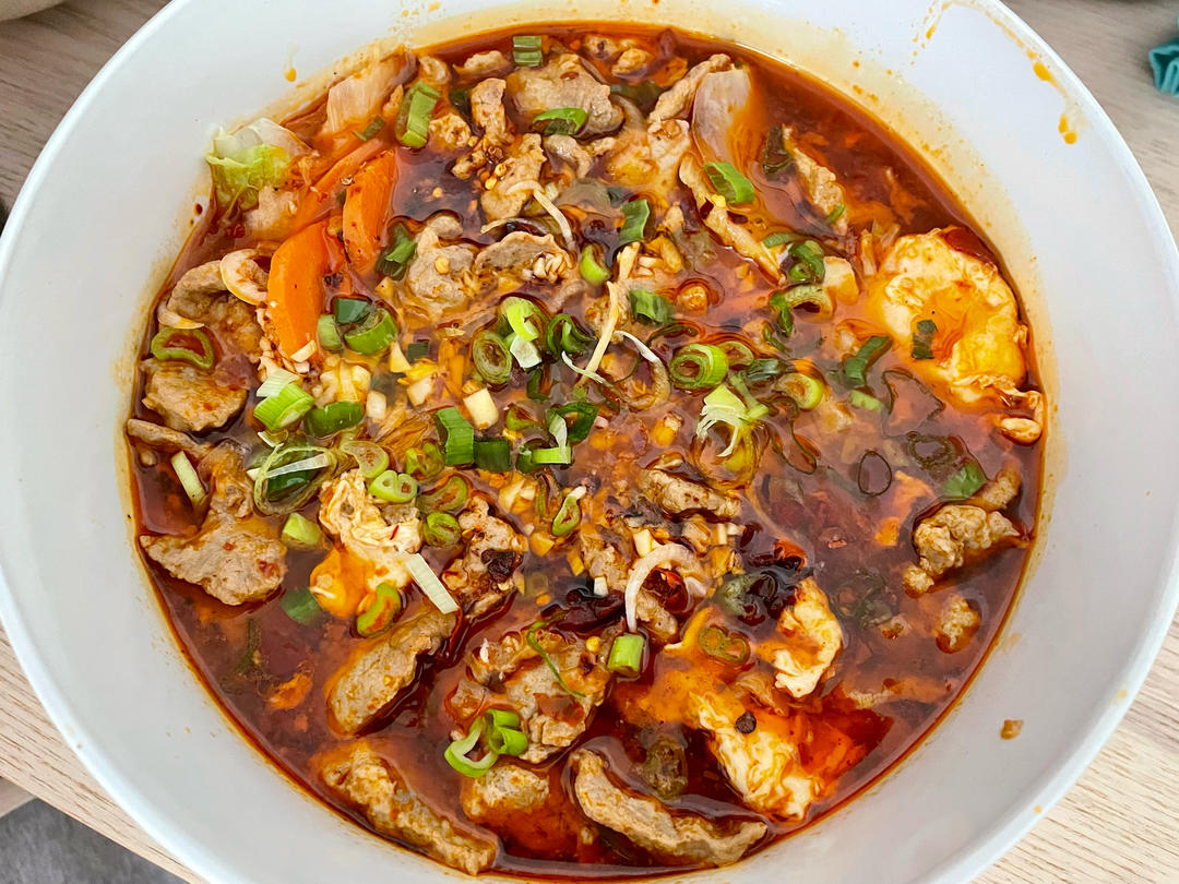 家常版超级详细的水煮牛肉水煮肉片