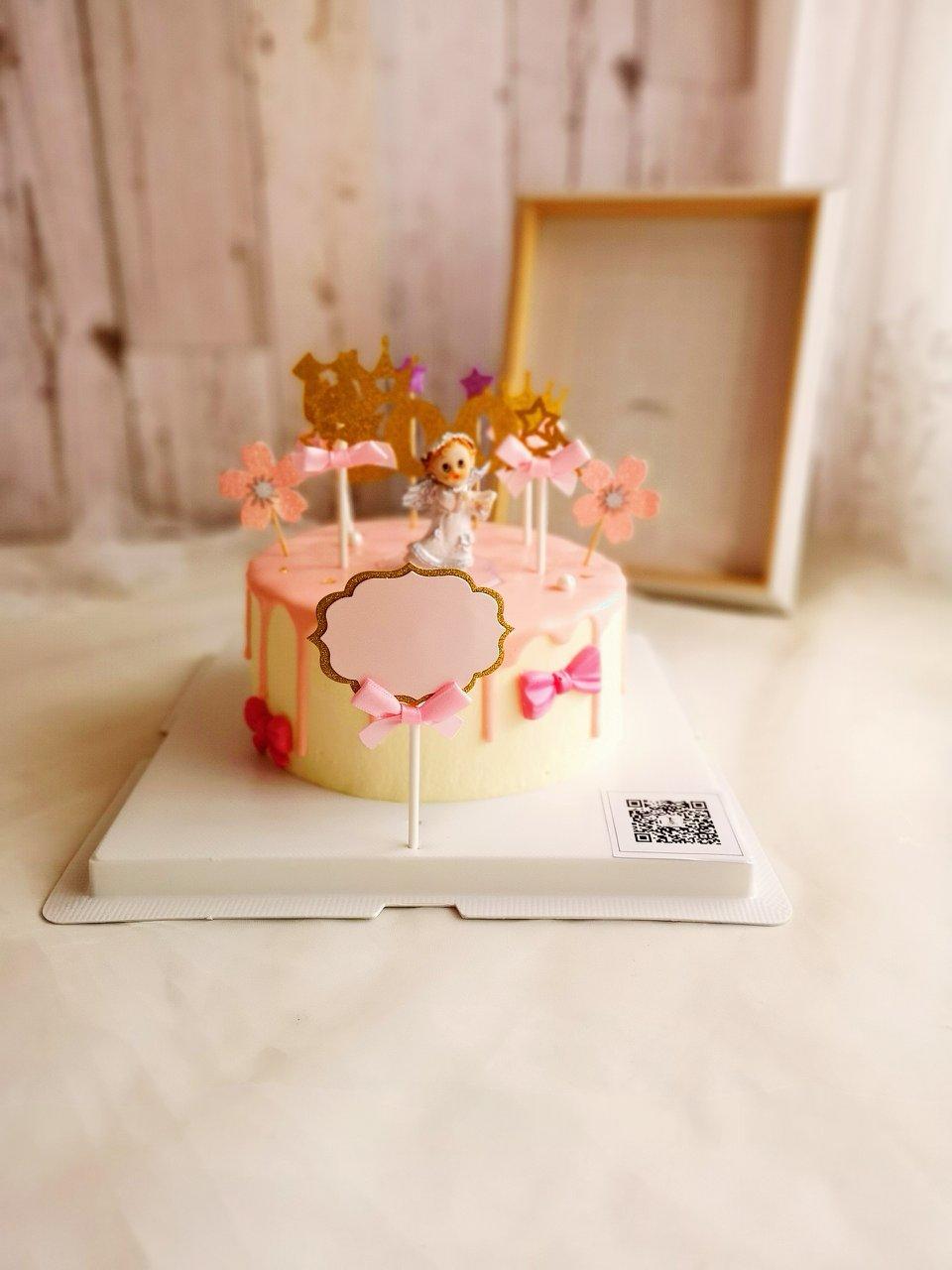 简单快手又美丽的芝士淋面