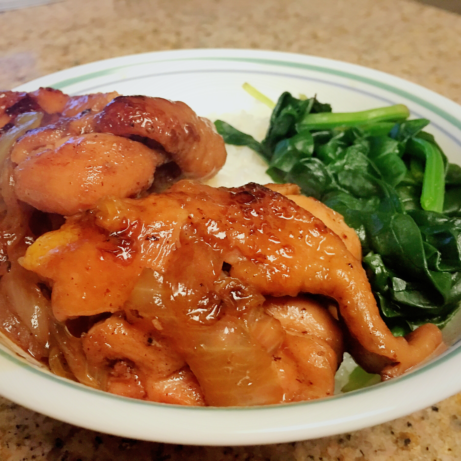 日式照烧鸡排饭