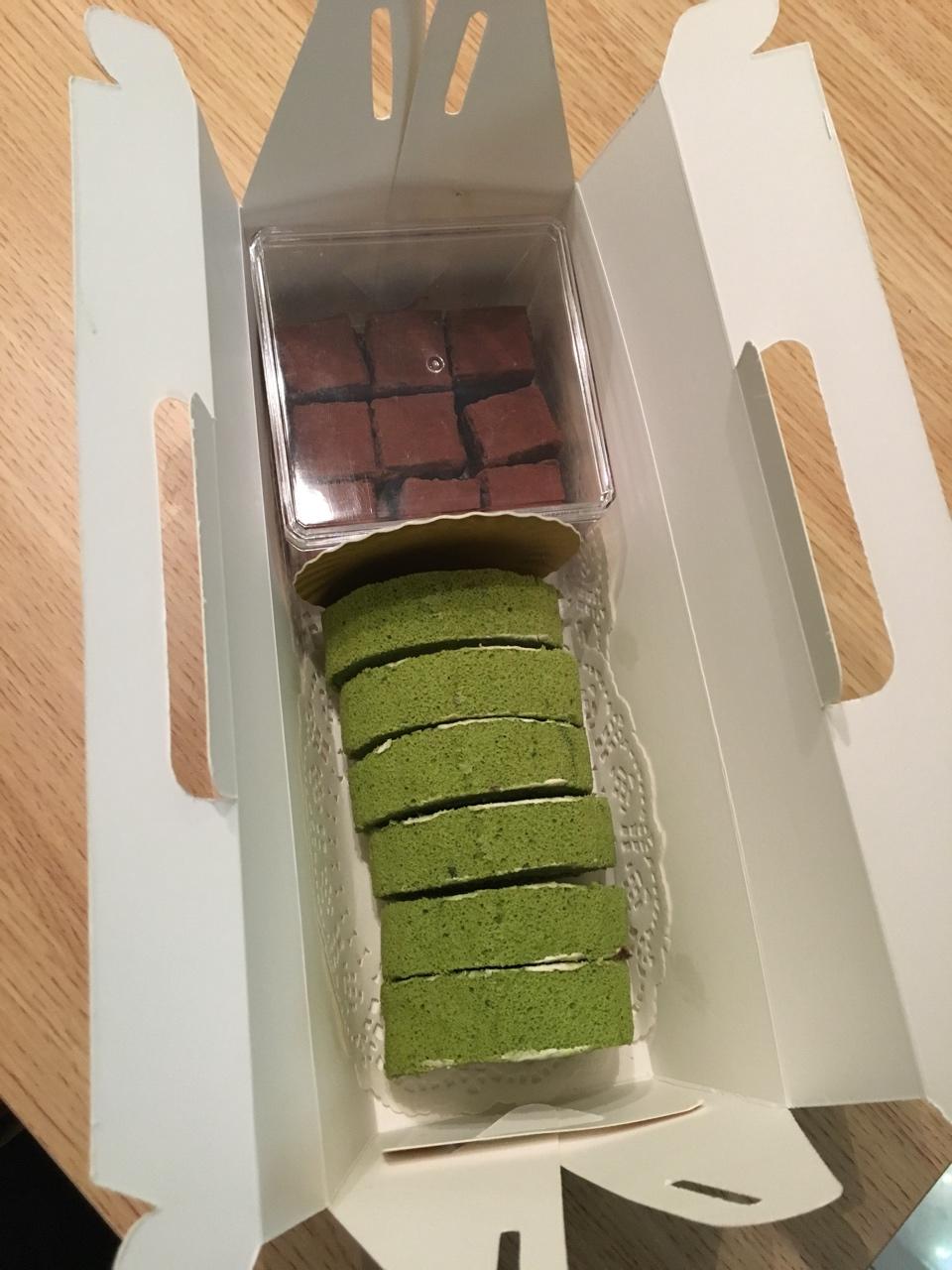 抹茶蜜豆蛋糕卷