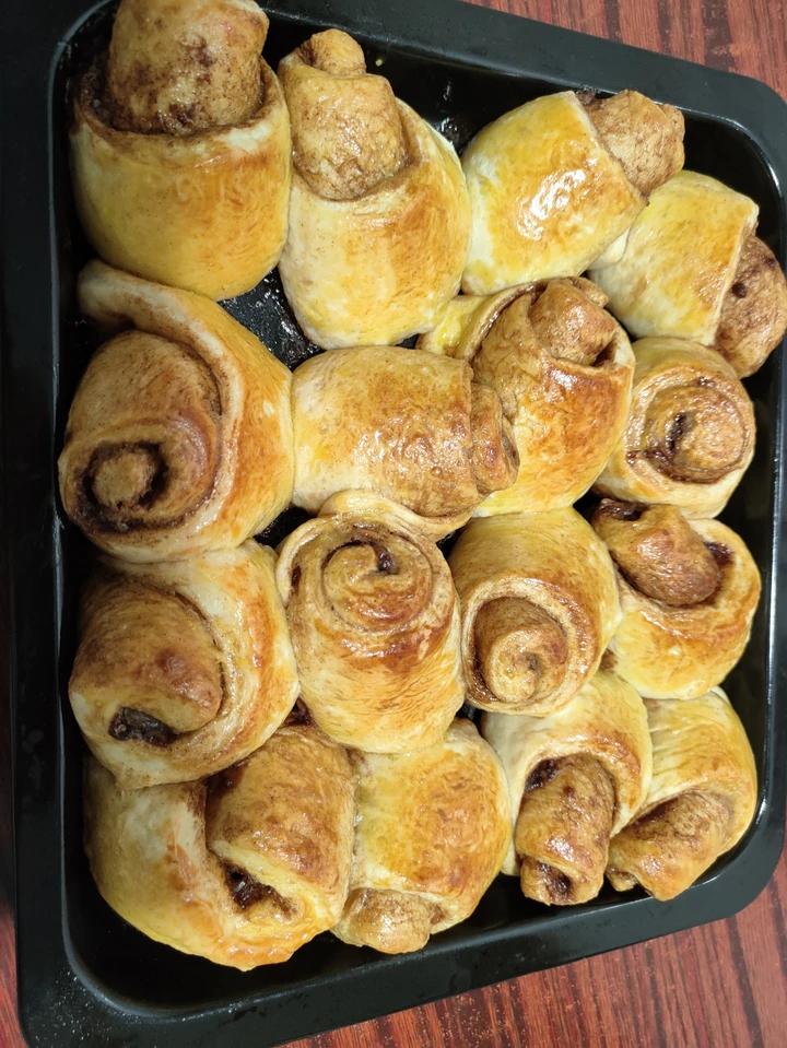 最正宗的美式肉桂卷（不用出膜）