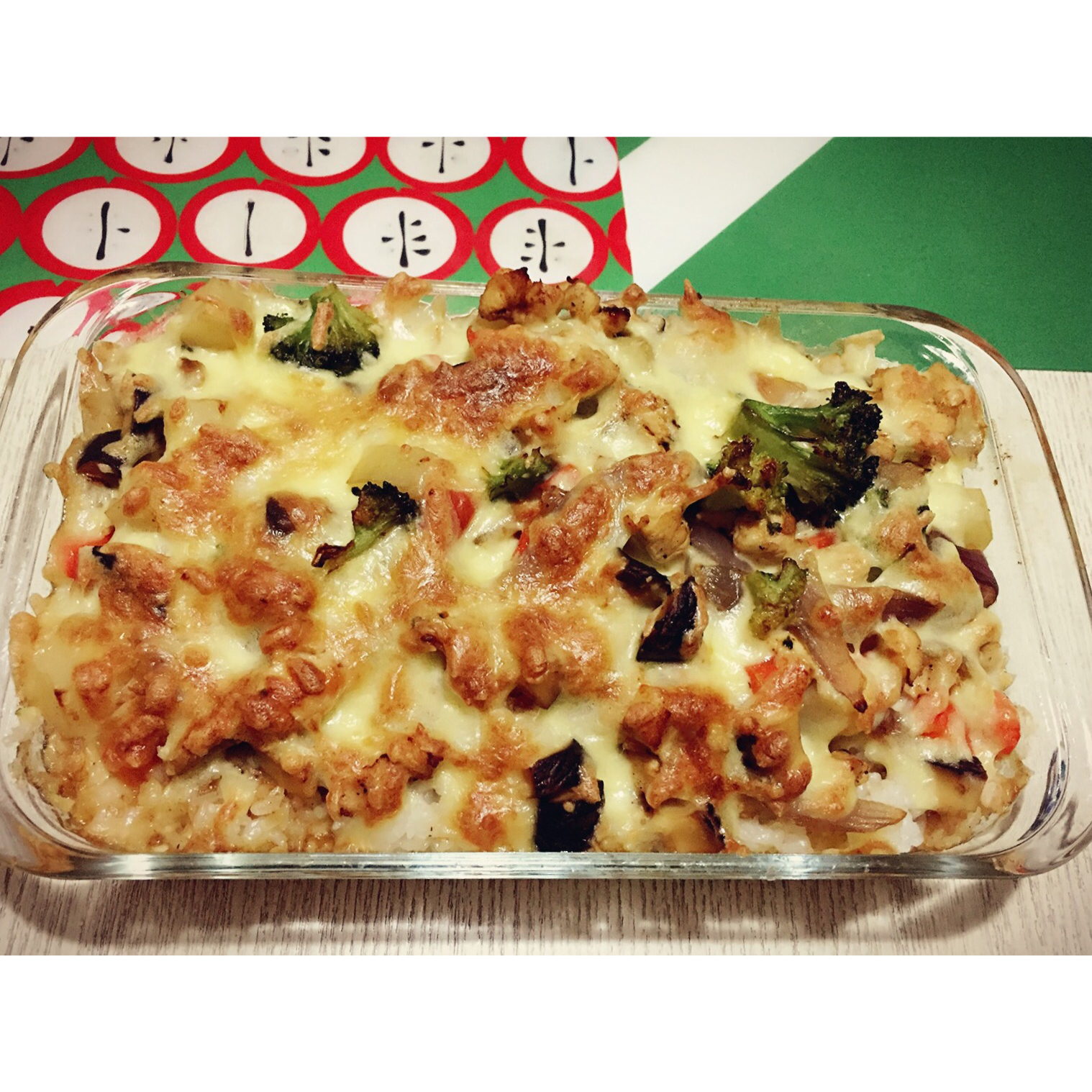 番茄鸡肉浓情焗饭【两人份】