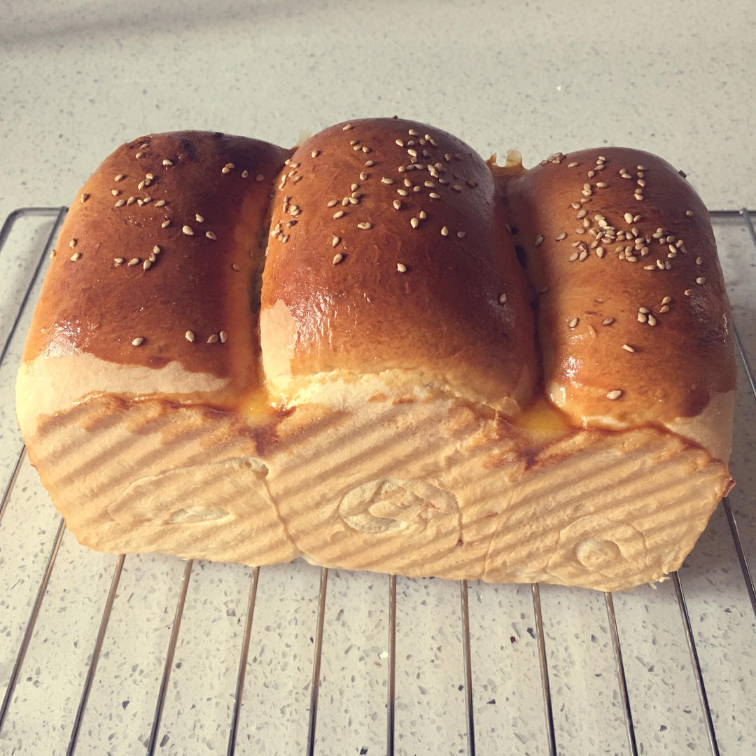 夺命软吐司(๑´ڡ`๑)超软拉丝极速方便的一次发酵吐司