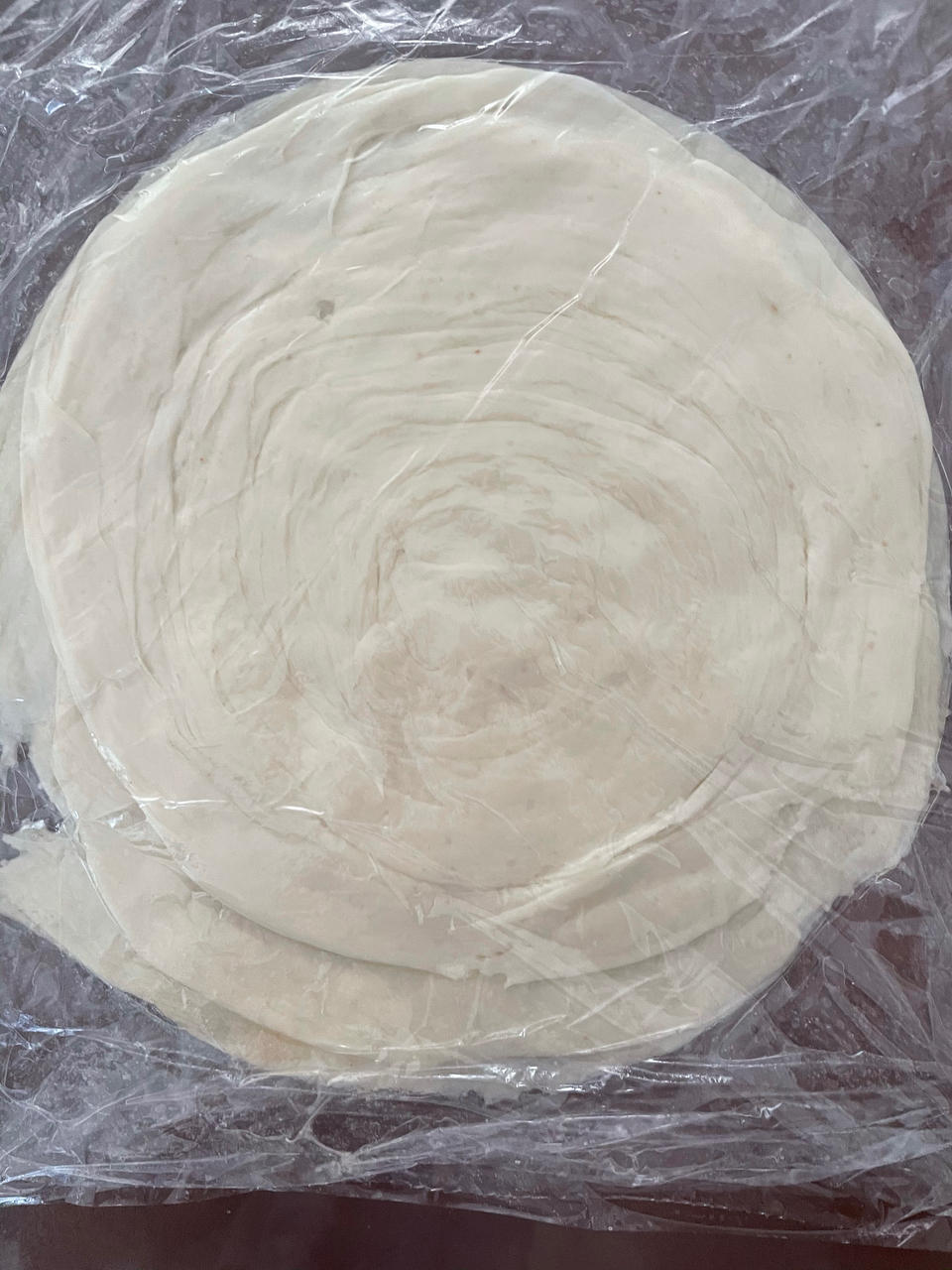 手抓饼这样做 外酥里软层次分明 凉了也不硬 附细节视频详解