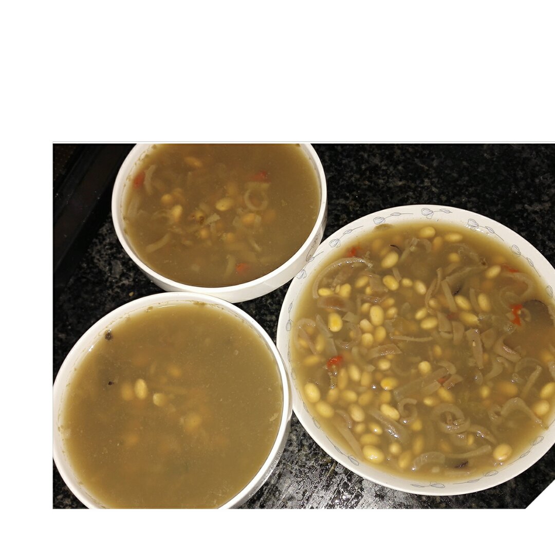 angleメ宠做的黄豆肉皮冻