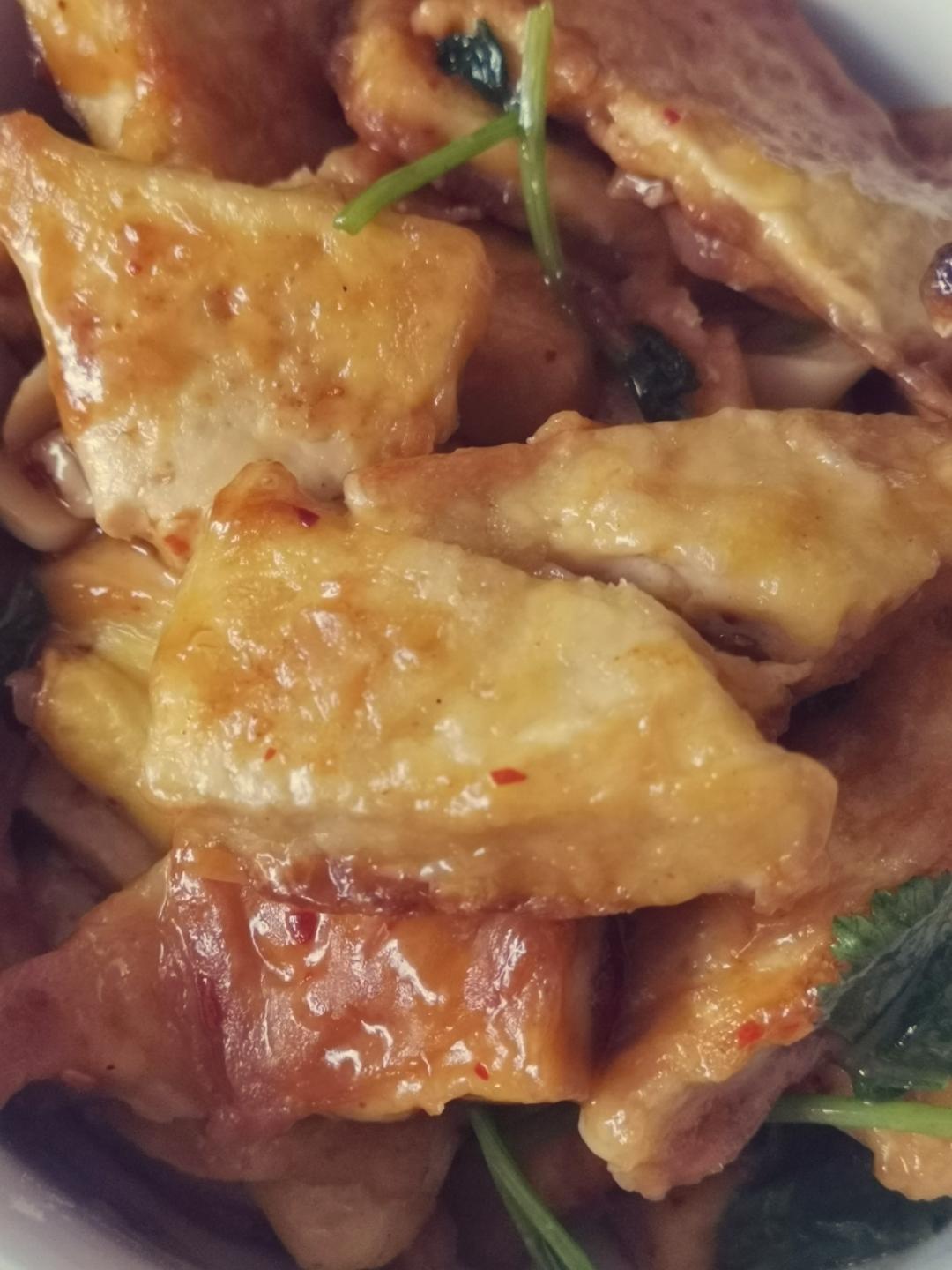 无敌好吃的香煎豆腐