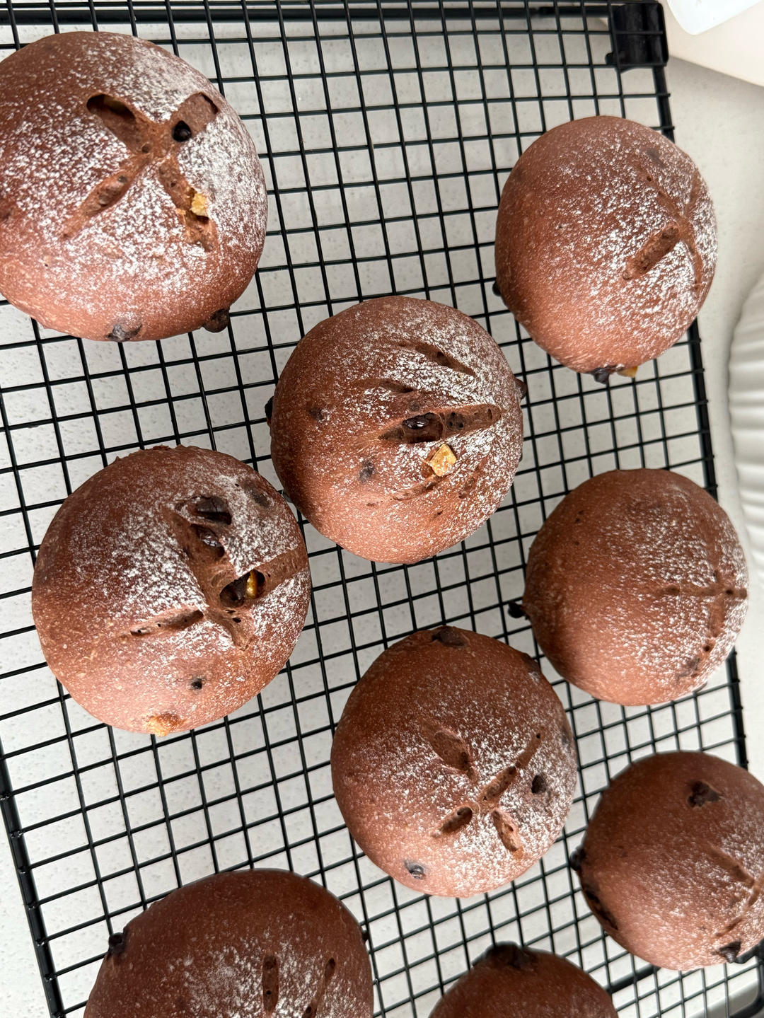 圣诞特浓可可小餐包