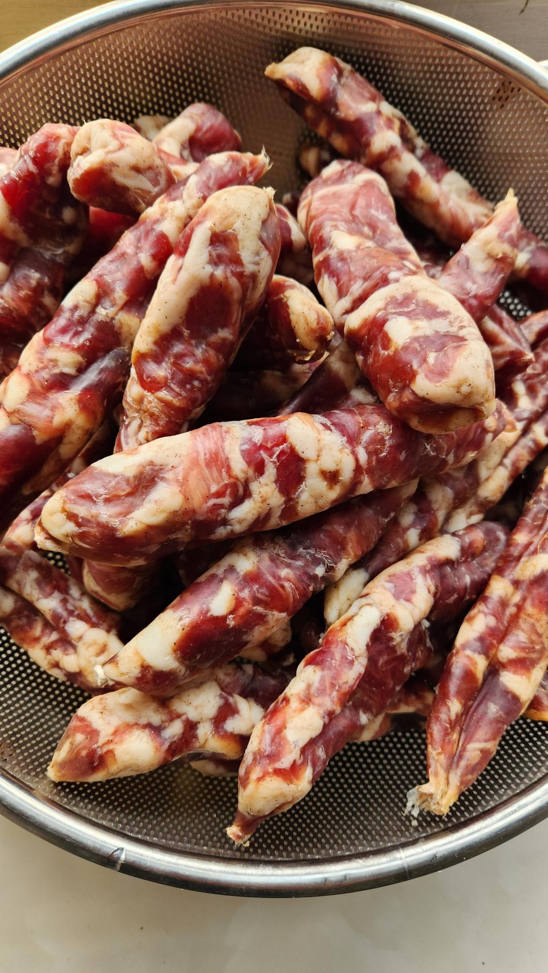 自制腊肠（非麻辣）