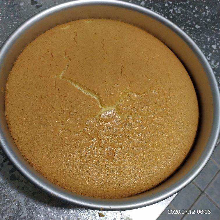 八寸蜂蜜戚风蛋糕（超详细版）