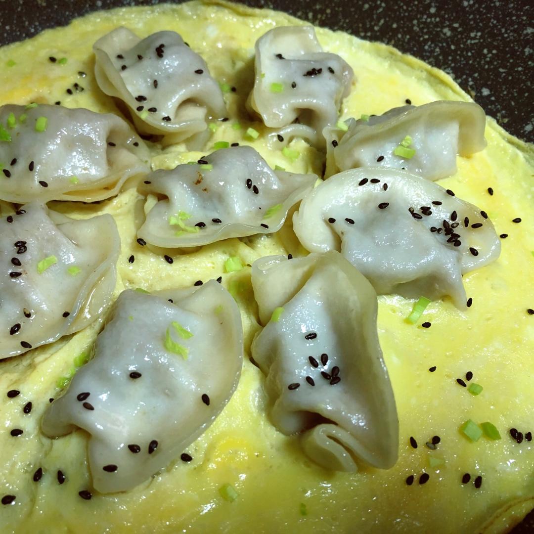 懒人快手抱蛋煎饺