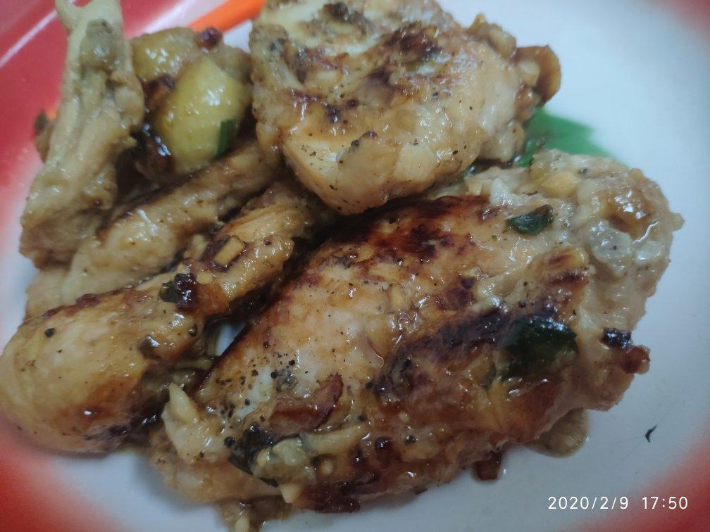 酷炫屌炸天好吃的煎鸡胸肉（香蒜蜂蜜煎鸡胸肉）