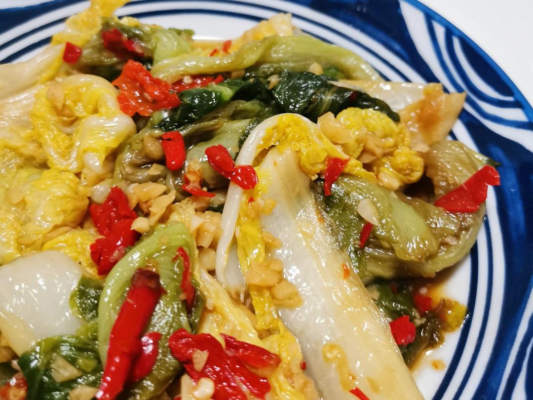 5分钟搞定‼️家常菜蒜香娃娃菜，巨好吃！