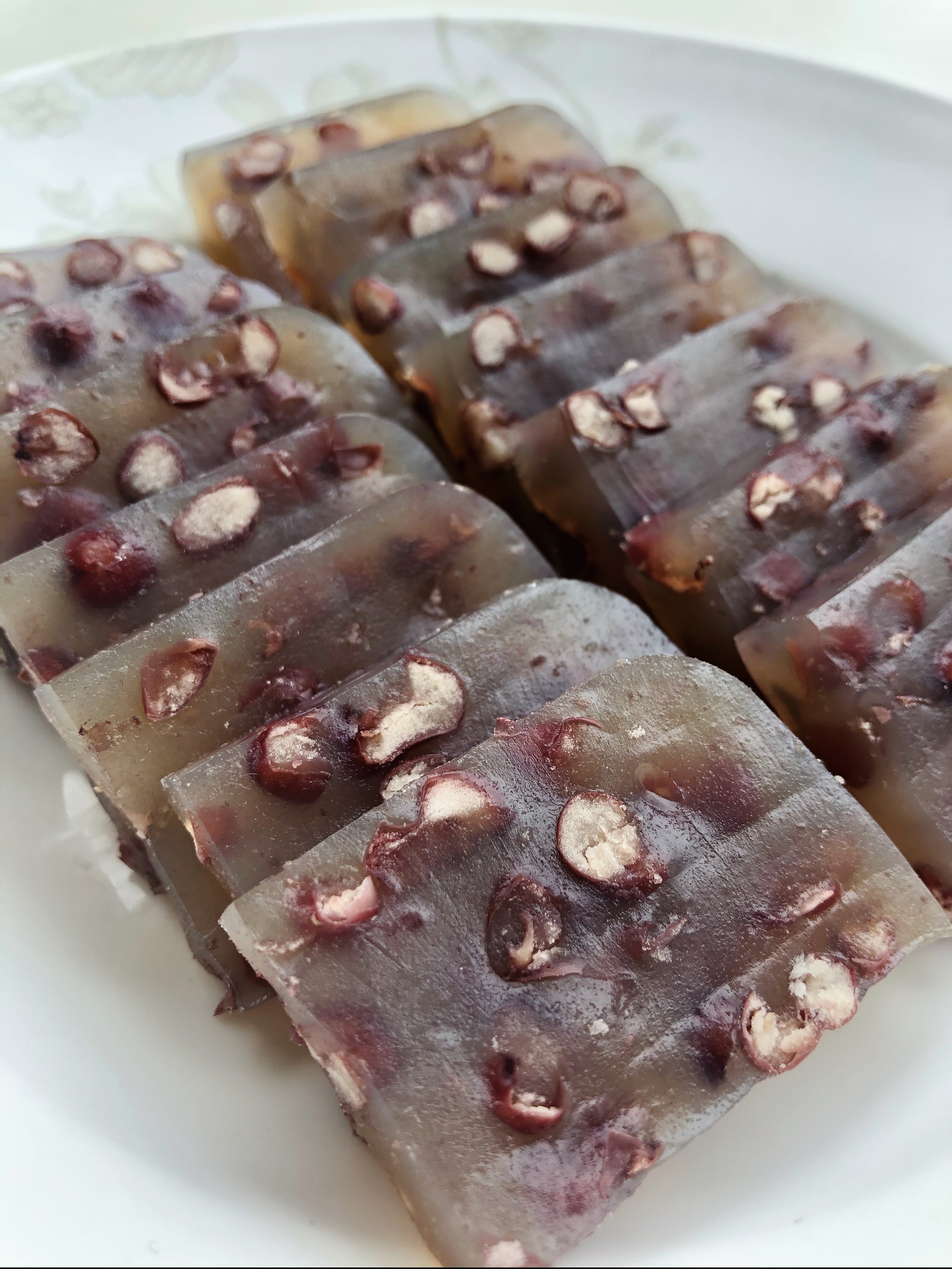 广式红豆马蹄糕：豆香味十足，百吃不腻的做法