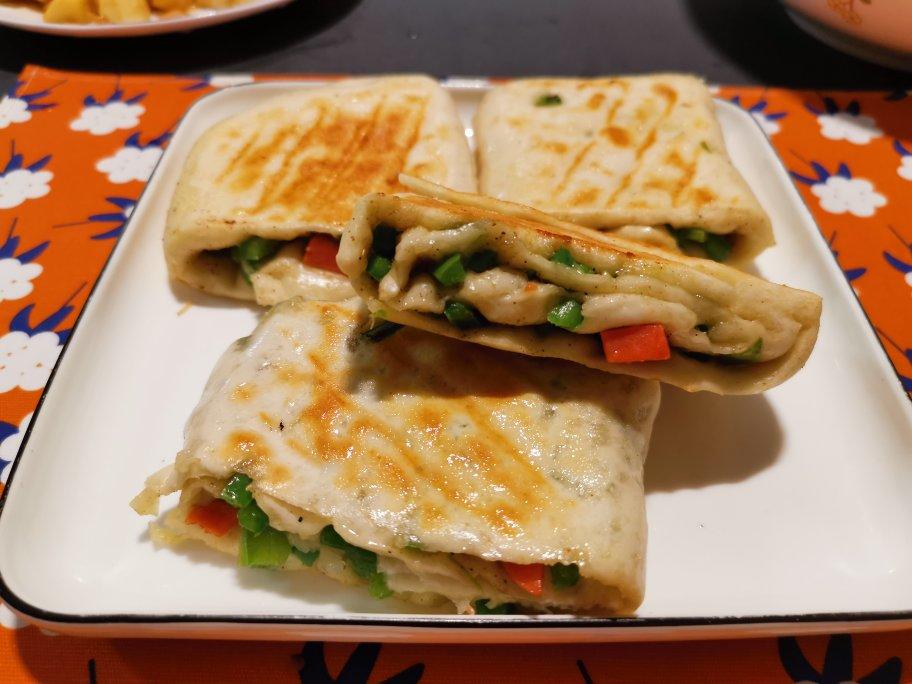 青椒饼（想念大学食堂的青椒饼）