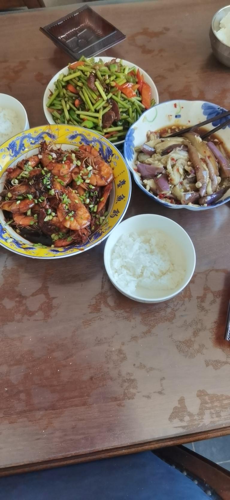 家庭版油焖大虾