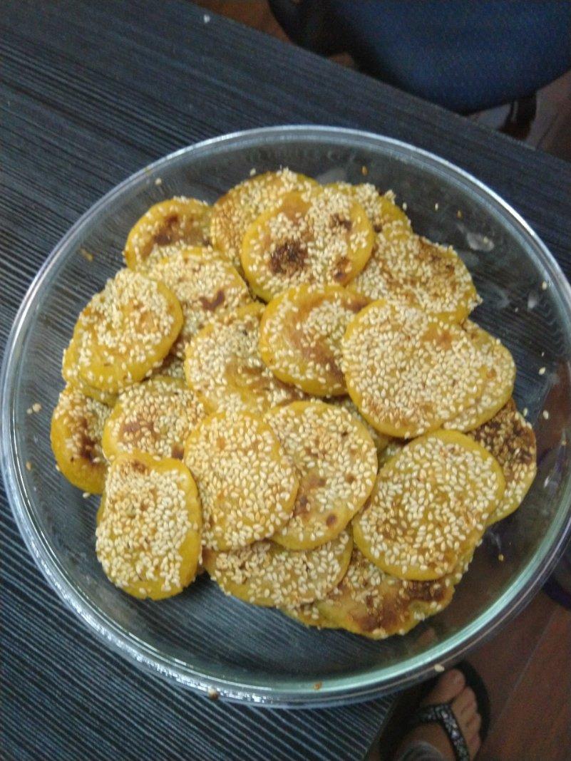 吃遍美食-2                         做过 南瓜饼 加了点木薯粉,再粘