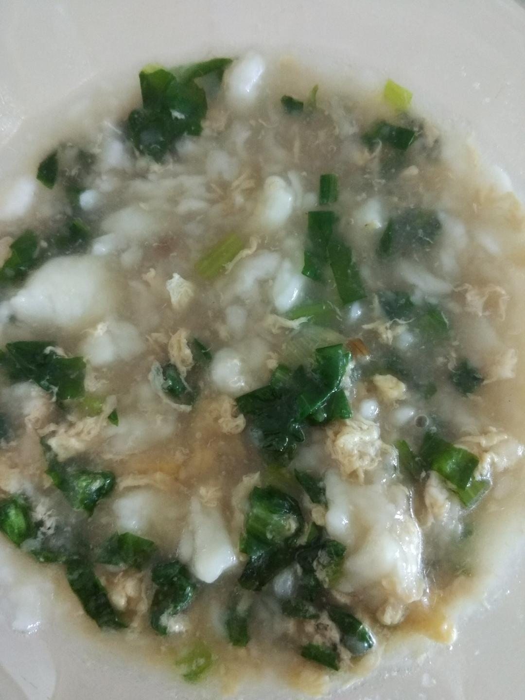 荠菜疙瘩汤