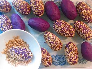 紫薯豆沙枣的做法 步骤5