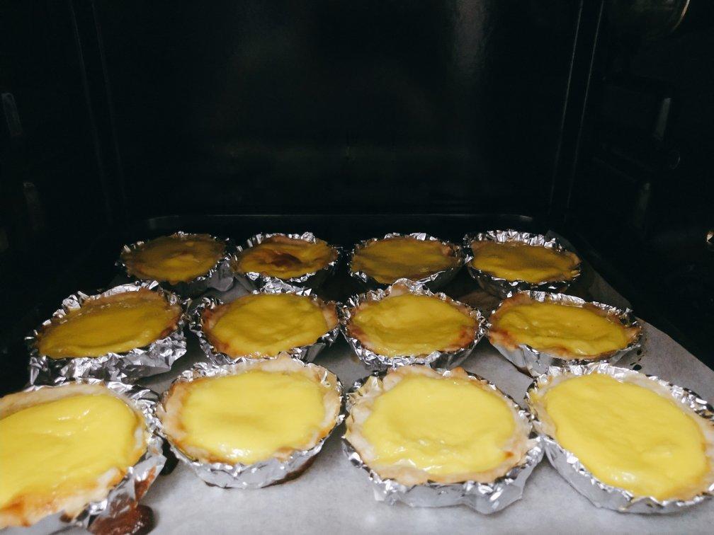 快手又便宜的葡式蛋挞（手抓饼版）