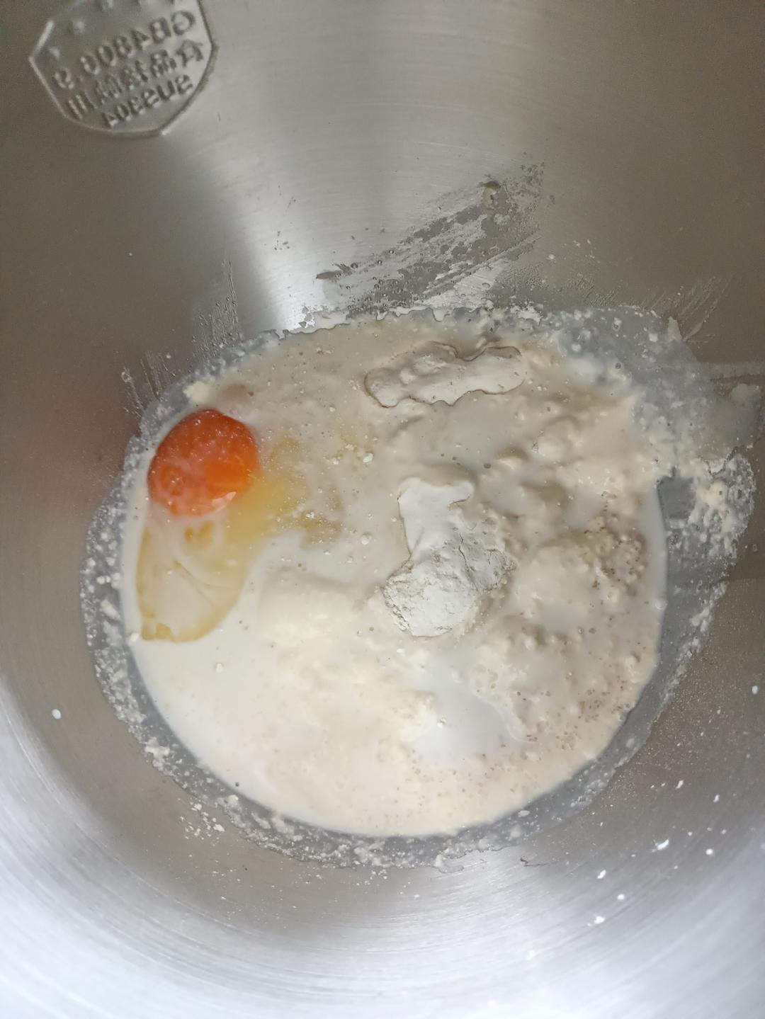 纯奶手撕吐司的做法 步骤1