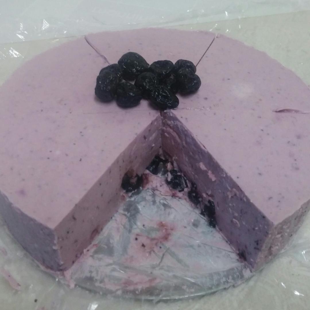 蓝莓冻芝士蛋糕