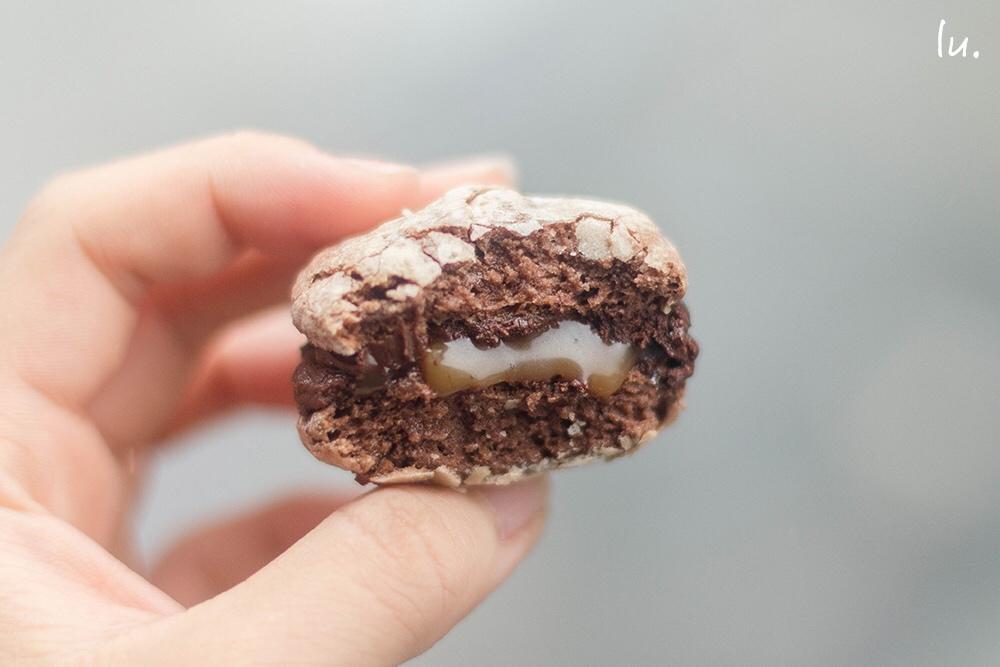 达可瓦兹①--松软湿润的巧克力夹心饼