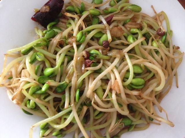 炒豆芽
