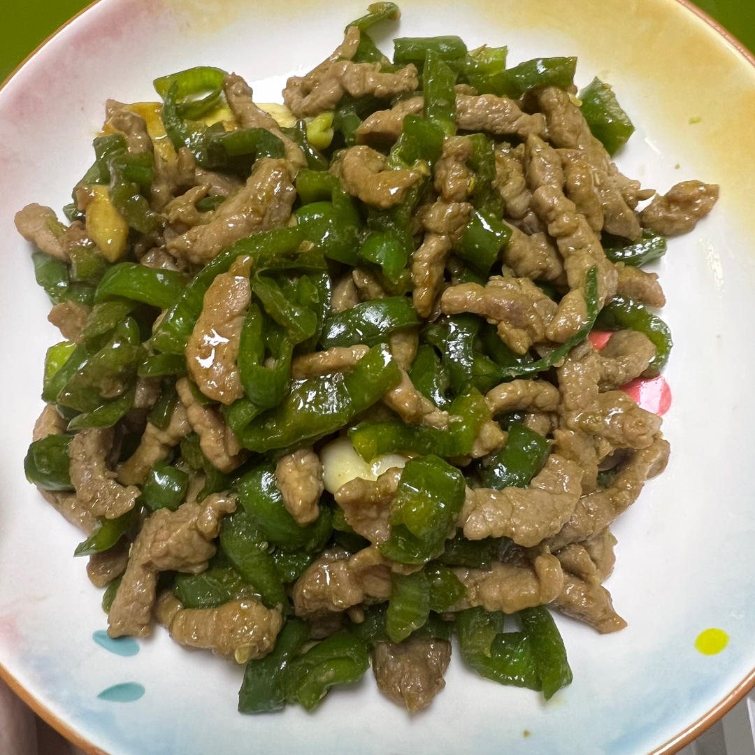 青椒炒牛肉