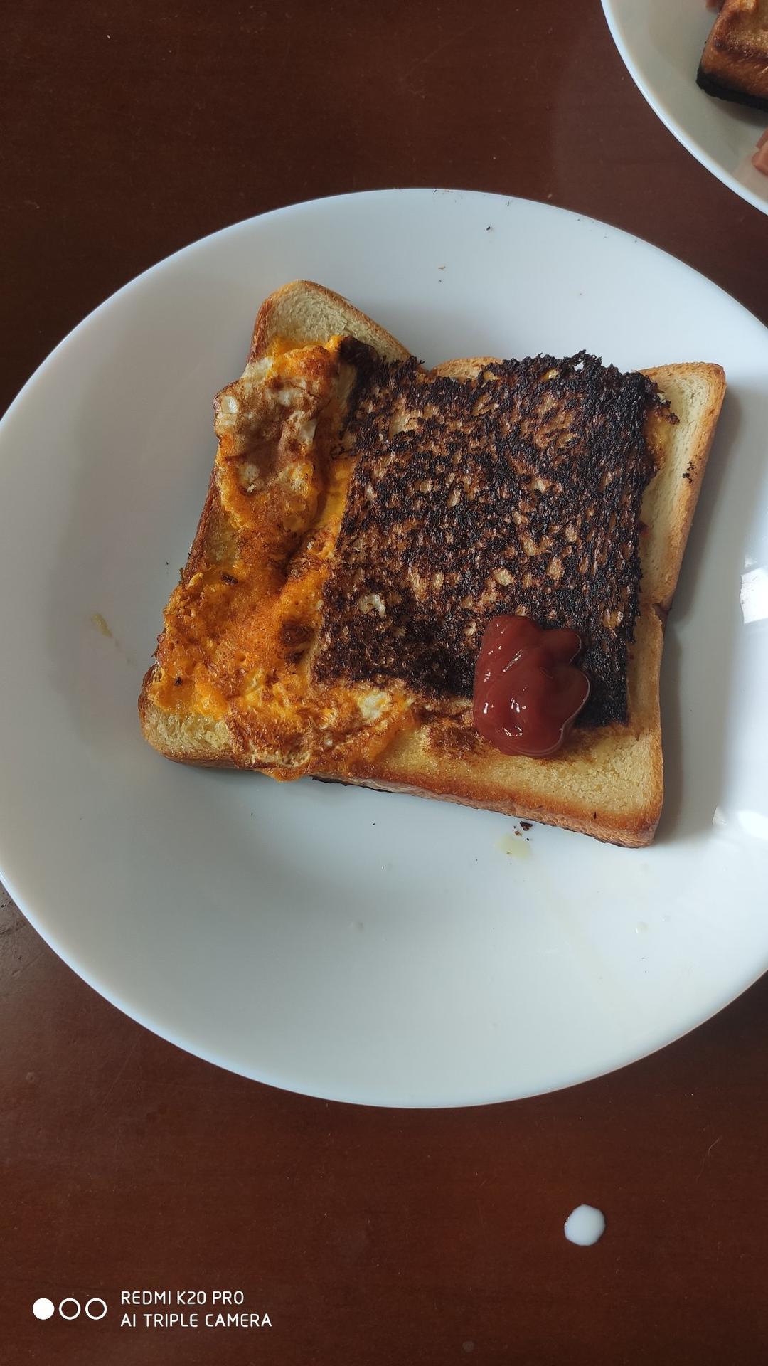 超解馋吐司做法‼️十分钟搞定～