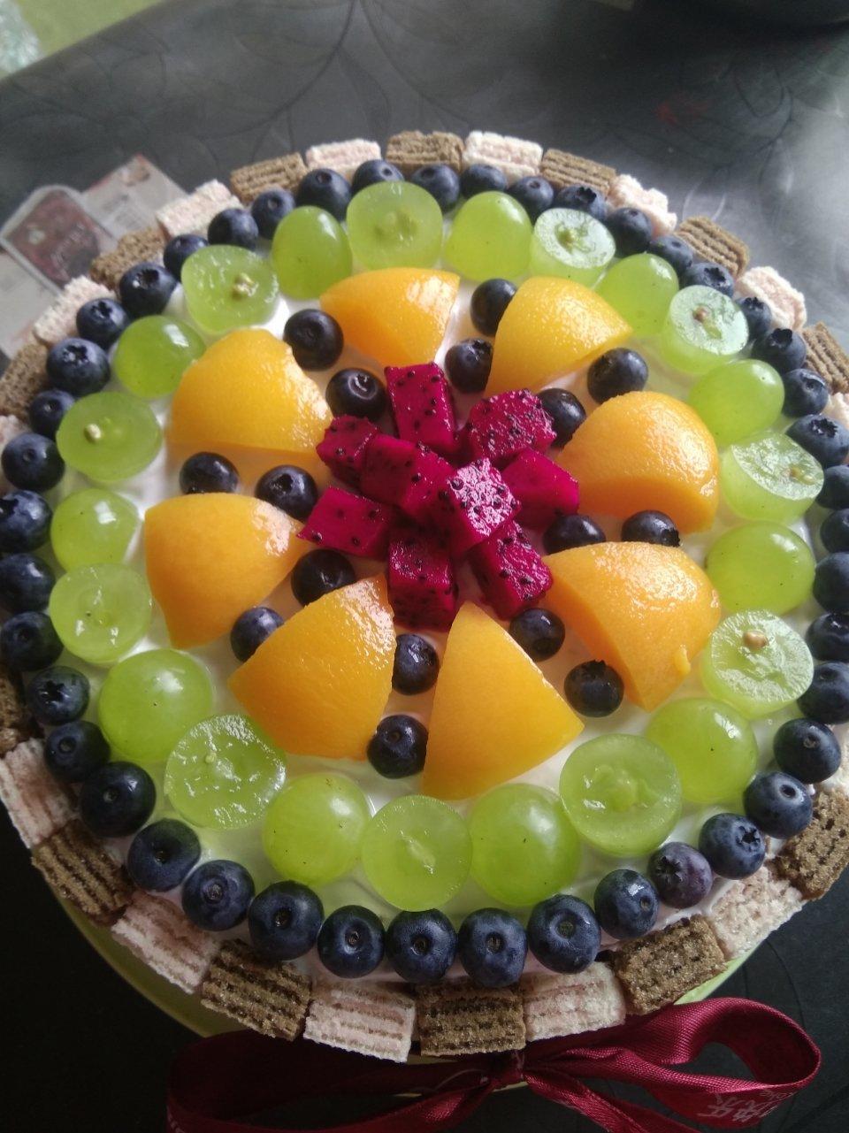 8寸可可戚风蛋糕