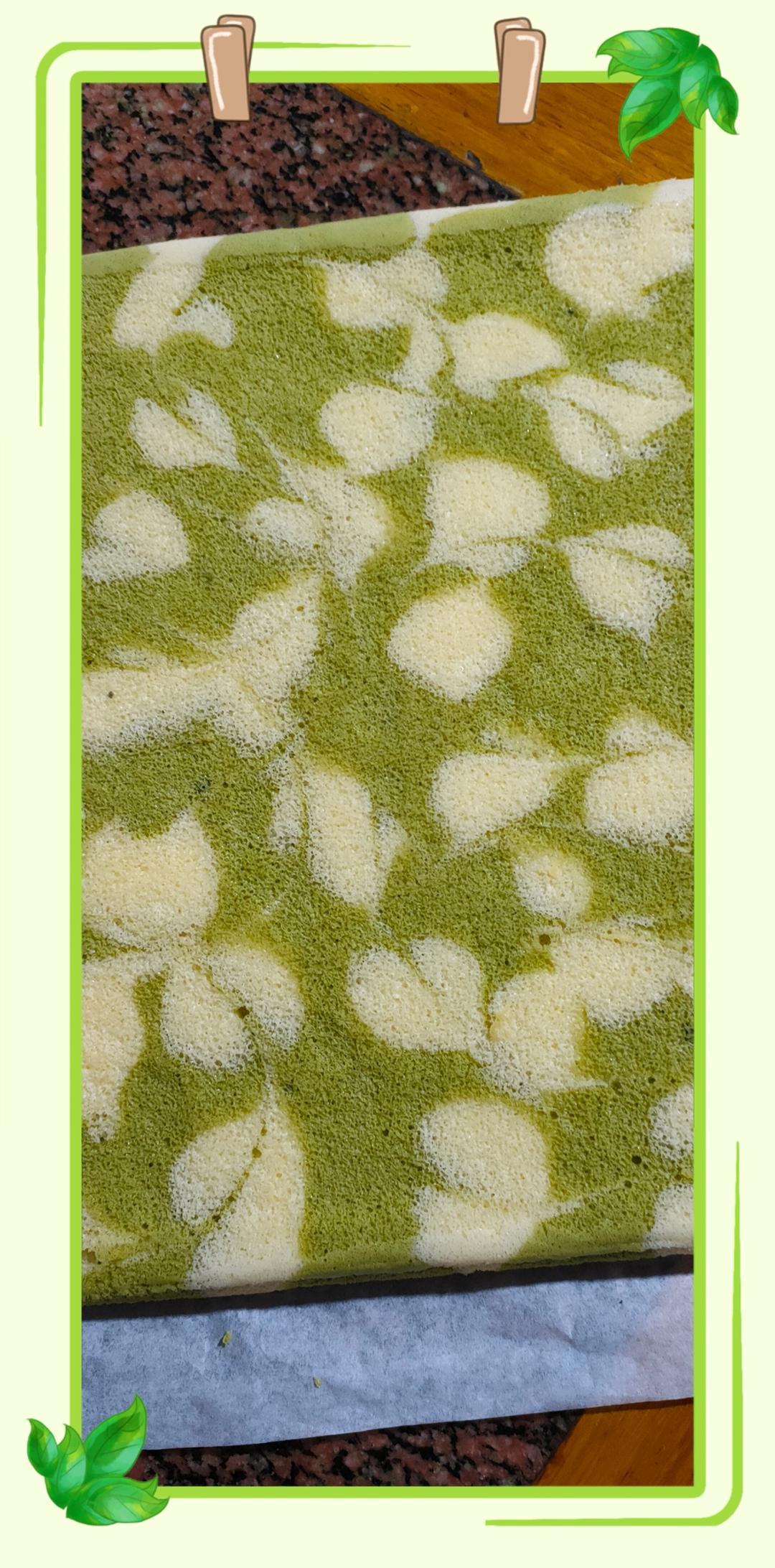 大理石抹茶蛋糕卷