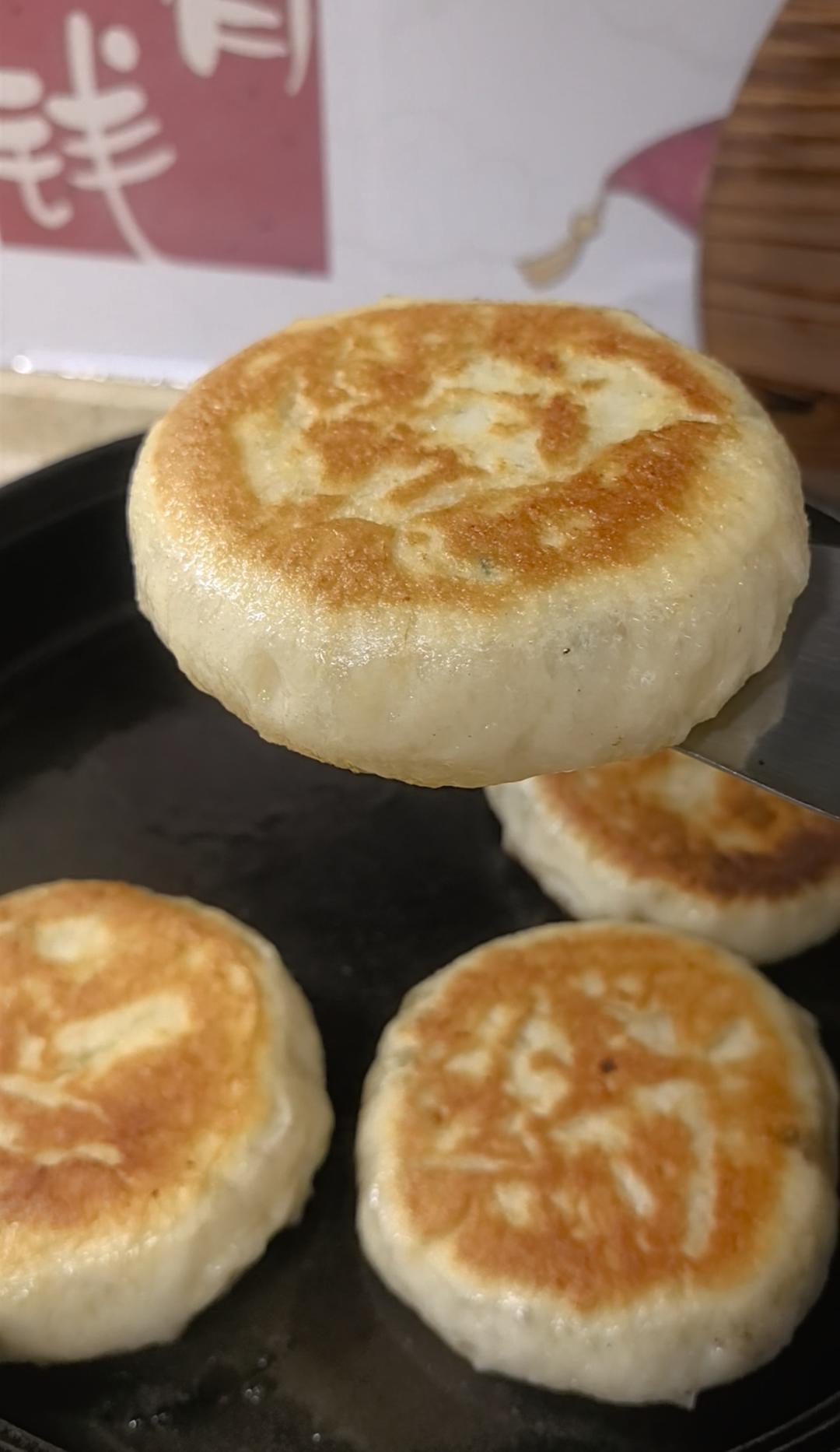 发面馅饼/牛肉大葱馅饼/可冷冻保存法