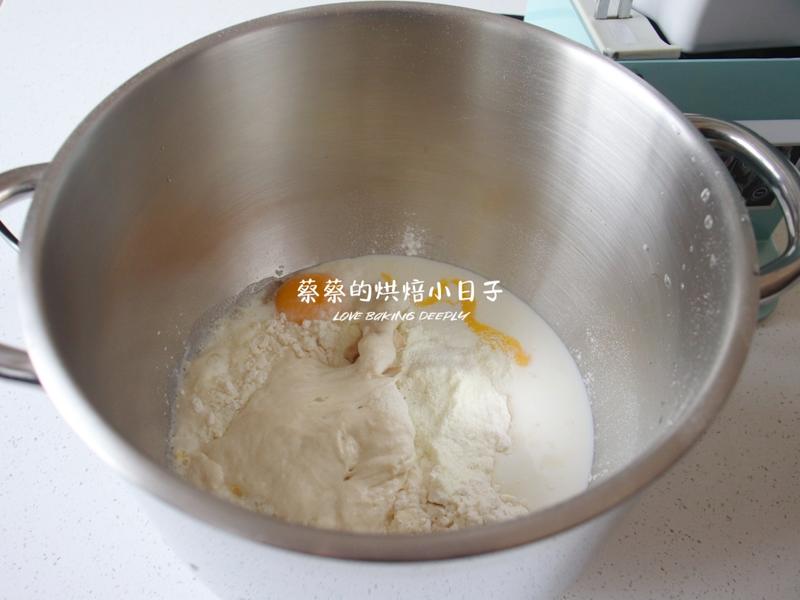 纯奶手撕吐司的做法 步骤1