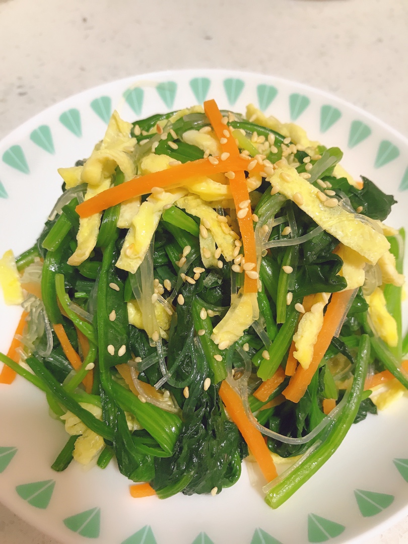 健康低脂凉拌菜—菠菜可以这样吃