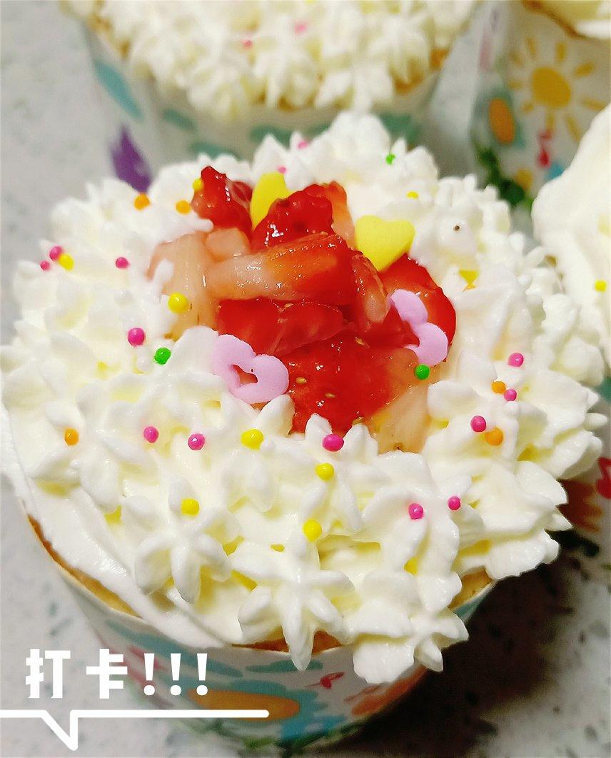 纸杯蛋糕🧁简单装饰