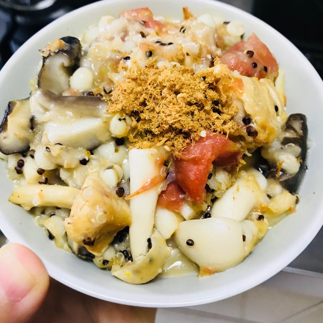 香菇芋头炊饭