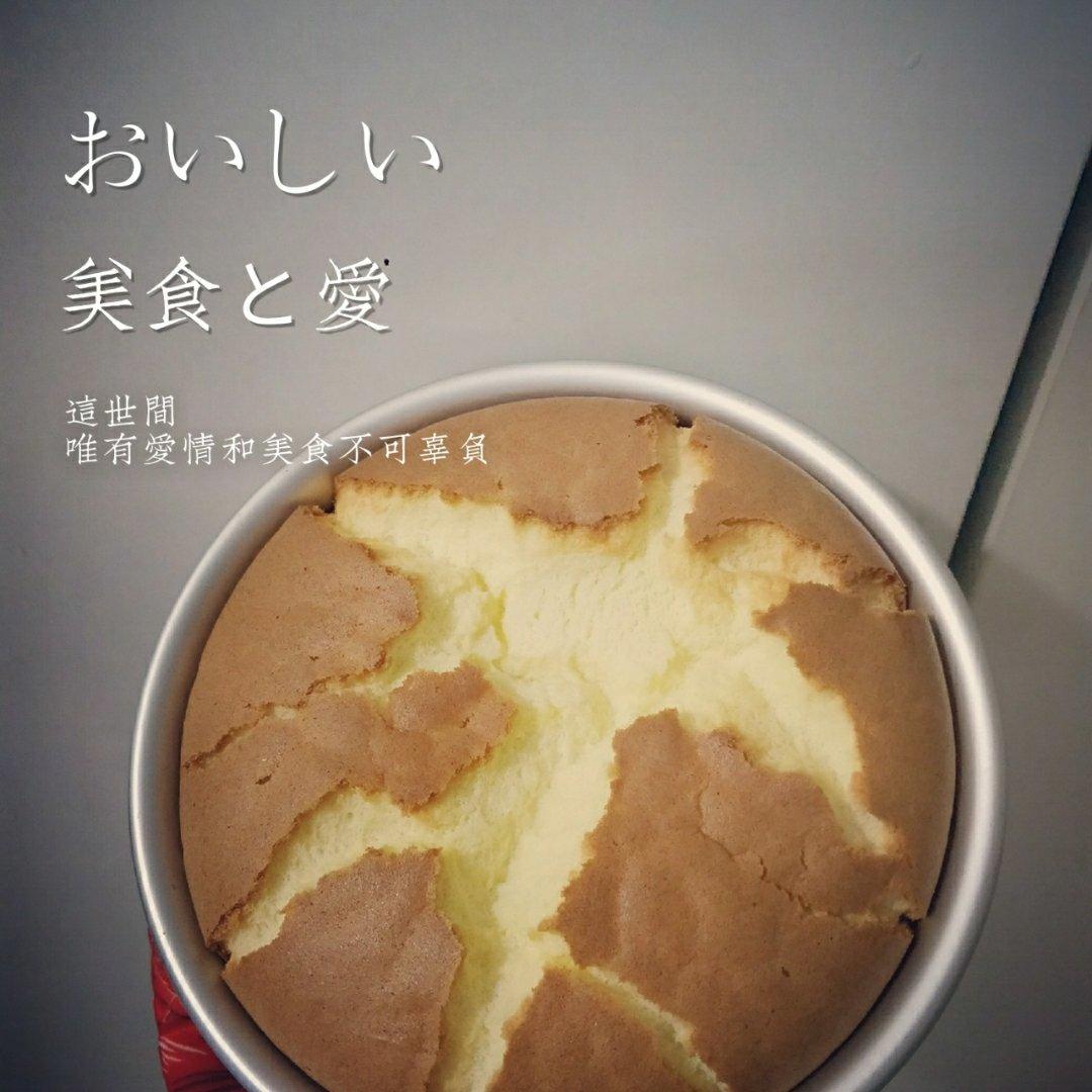 零失败戚风蛋糕 基础戚风胚 6寸
