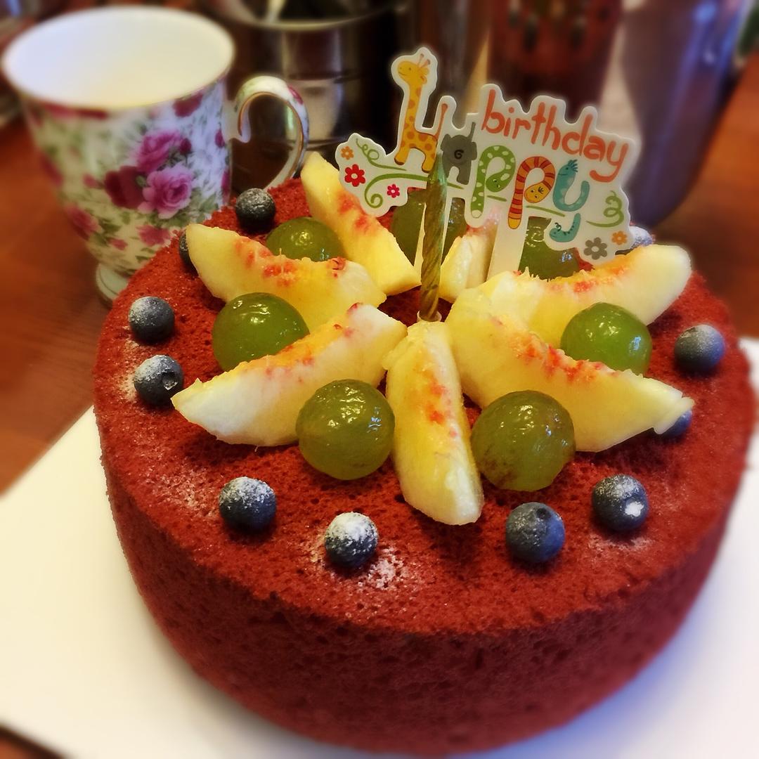 红丝绒戚风蛋糕