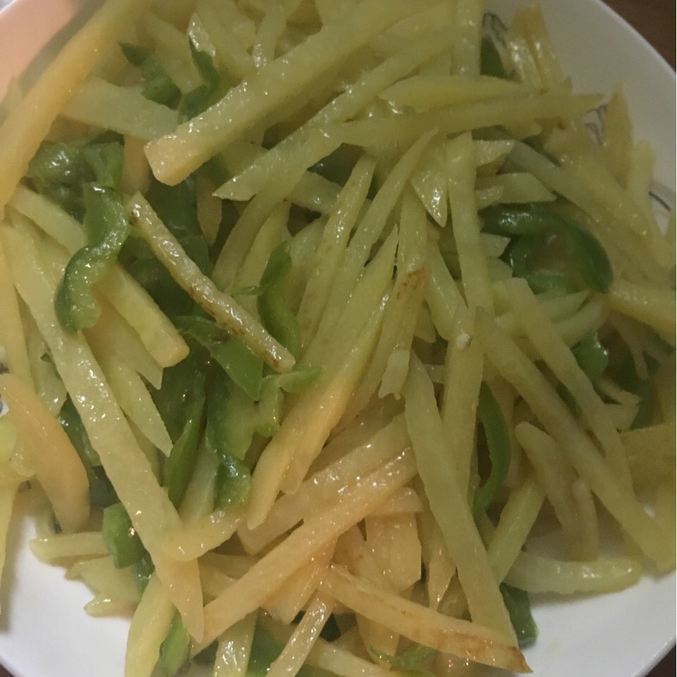 青椒土豆丝