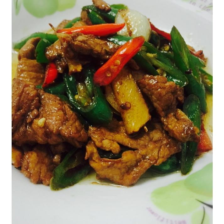 青椒炒肉