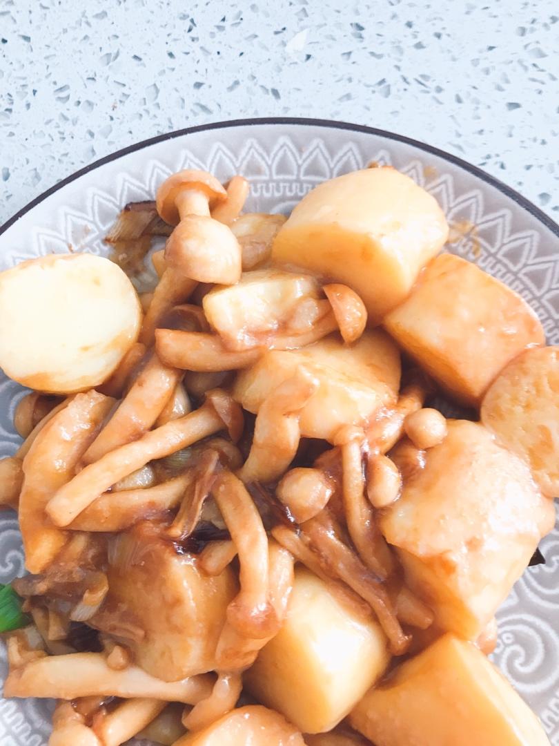 超级下饭菜--金针菇日本豆腐