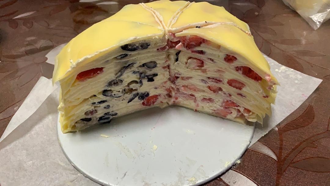 6寸榴莲千层蛋糕（超详细的步骤，适合初学者）