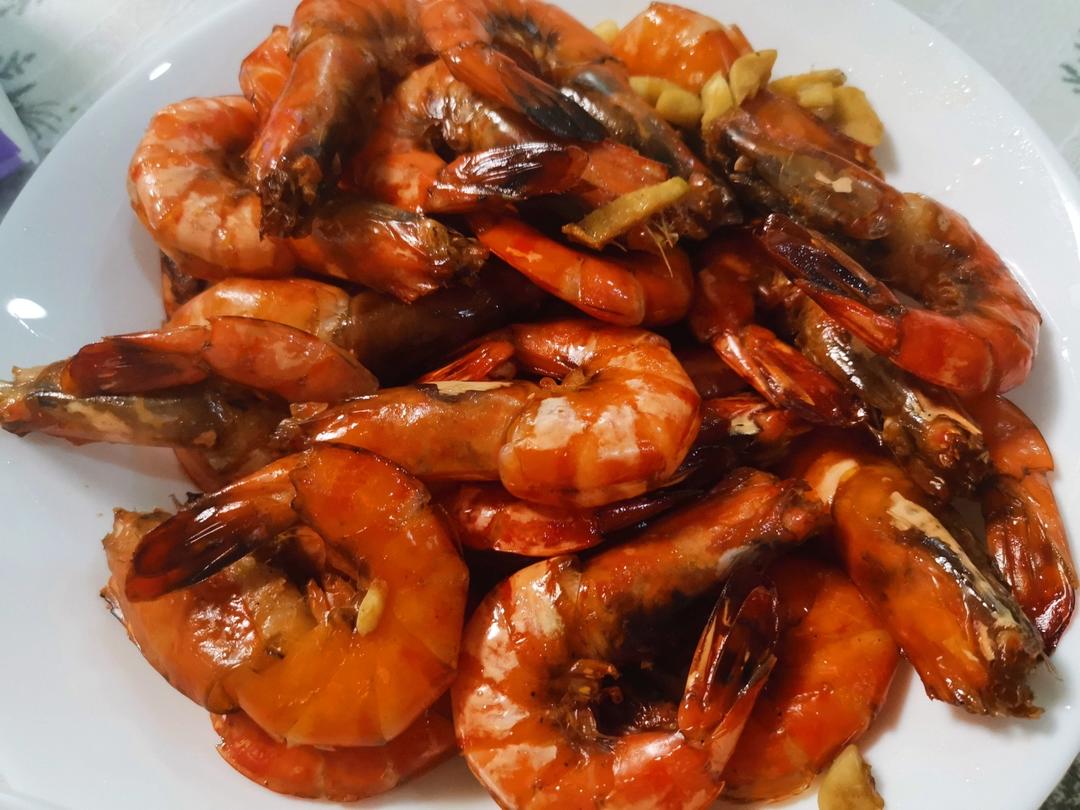 空气炸锅黑虎虾