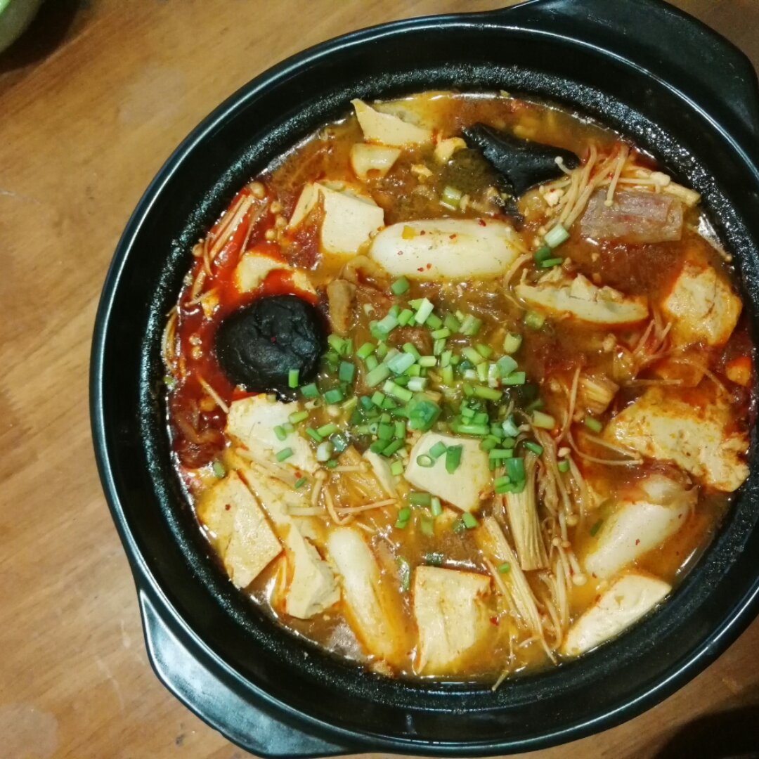 韩式豆腐锅 Korean Tofu Hotpot