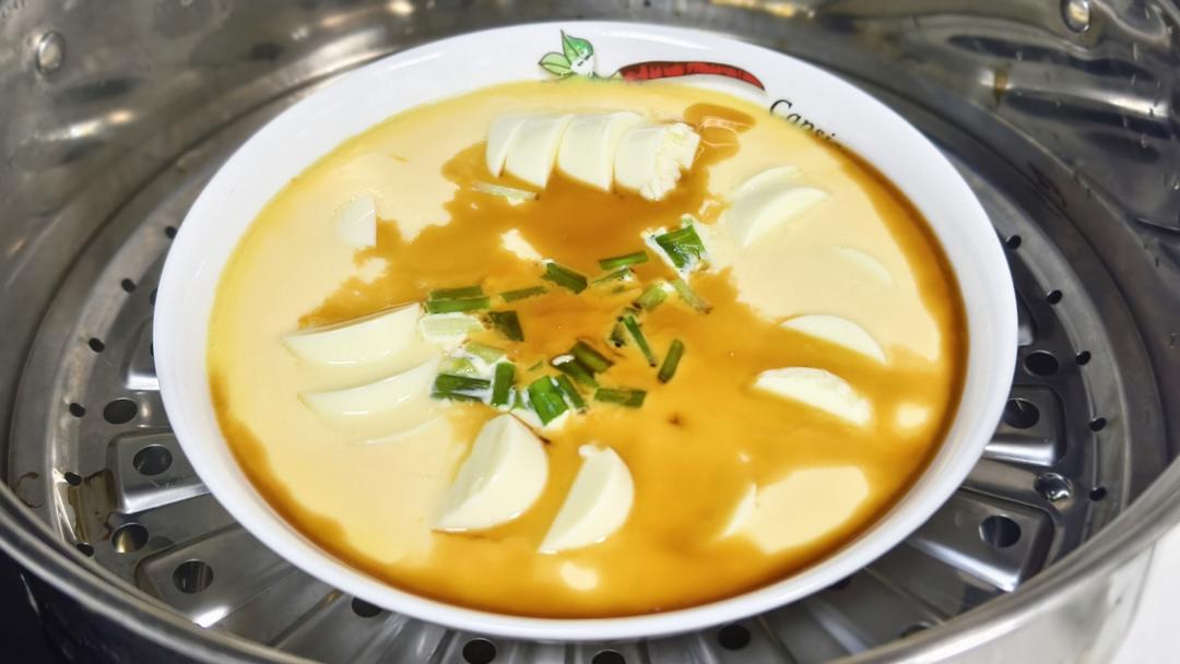 日式豆腐蒸蛋