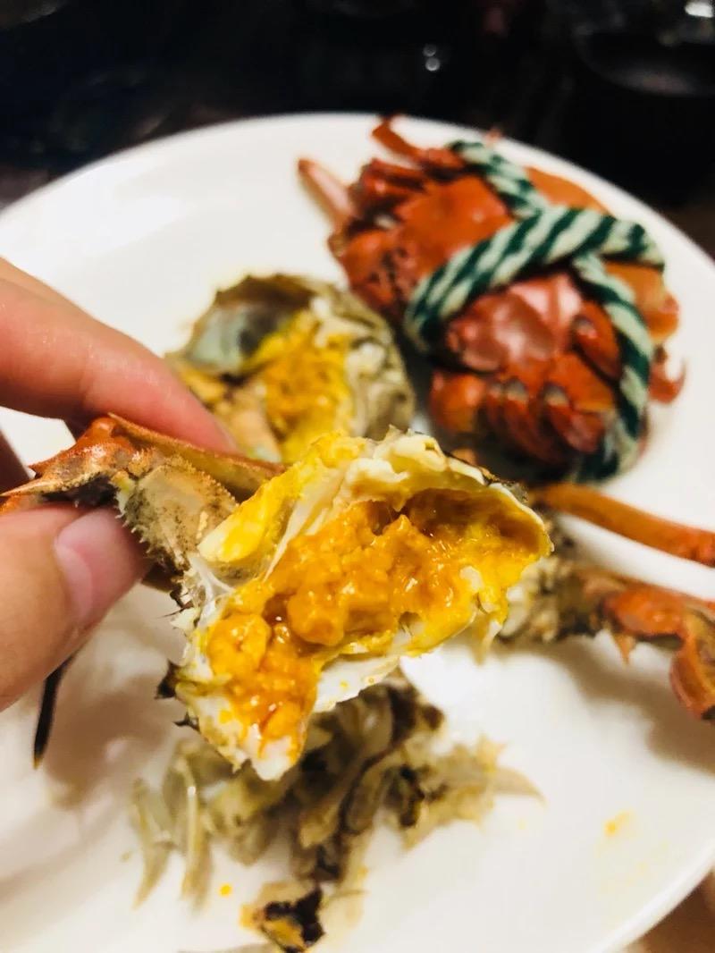 河蟹  最好吃的做法  原汁原味的做法
