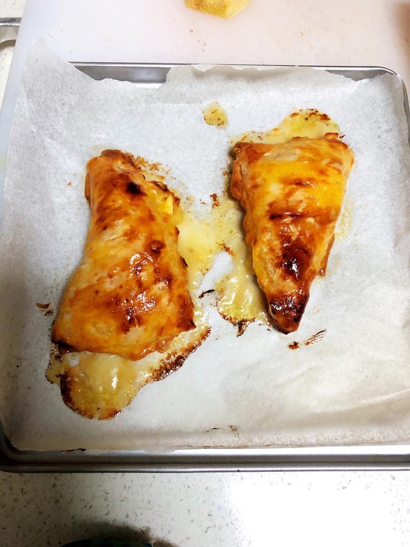 手抓饼版苹果派