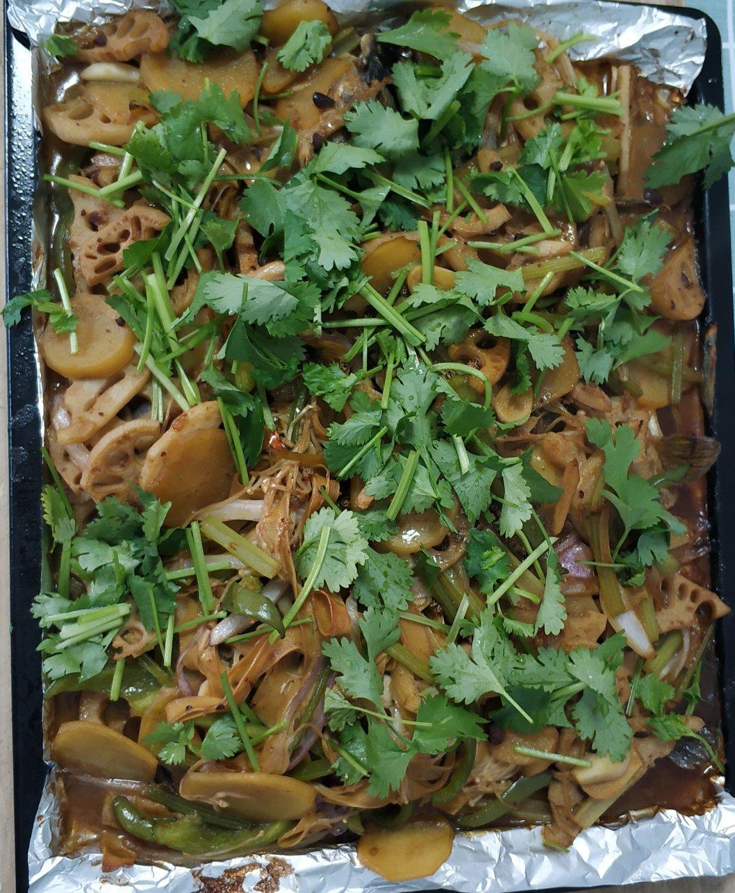 重庆烤鱼(烤箱版)爆好吃，爆简单