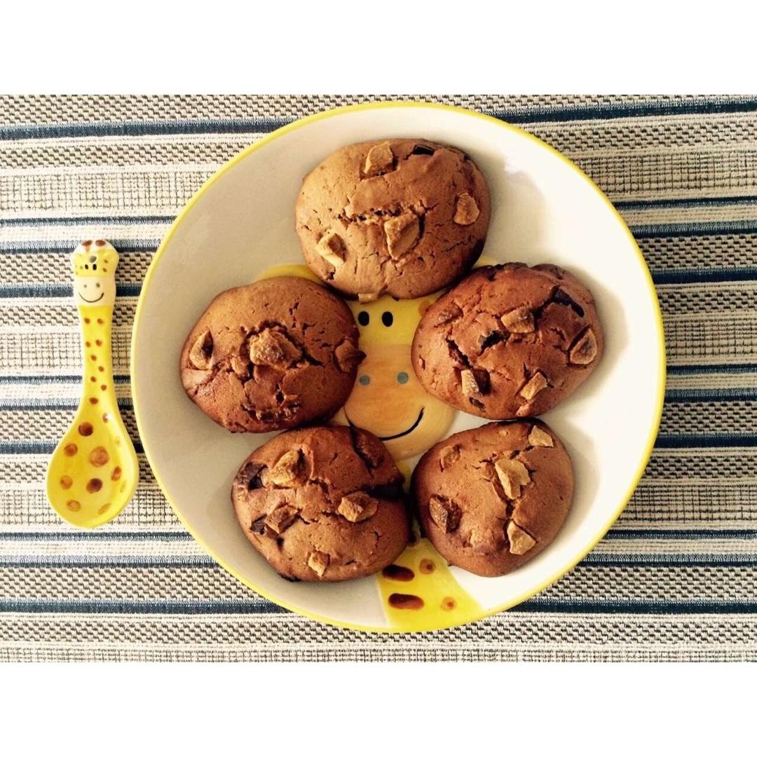 三重巧克力曲奇饼干 Triple Chocolate Cookies